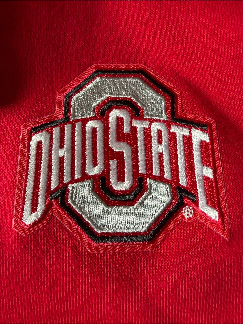 Ohio State Buckeyes Antigua Victory Full-Zip Jacket Scarlet/Grey Women’s Sz 2XL